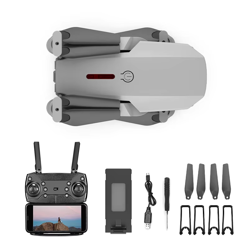 Mini Drone E88 4K HD Cámara 4 Ejes Plega